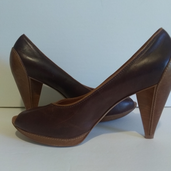 Fossil Shoes - Fossil leather heels